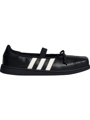 Adidas Jennie Superstar Sq Kadın Siyah Babet Ayakkabı (LB3787)