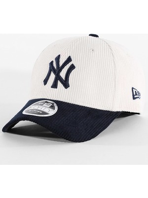 New Era Cord 9forty Yankees Bej Şapka (60915978)