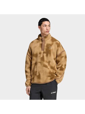 Adidas Terrex Multi Erkek Kahverengi Polar Sweatshirt (KS2315)