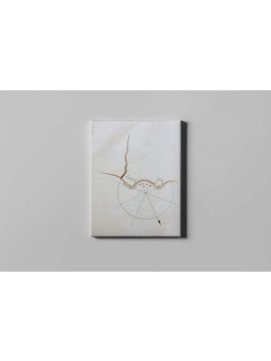 Fotolyo Piri Reis Kitab-I Bahriye Alkasto Kalesi Haritası