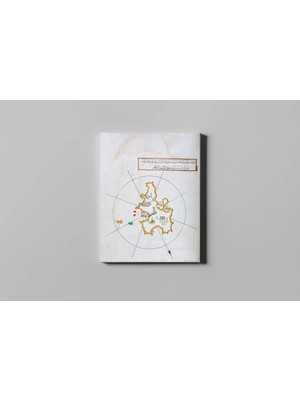 Fotolyo Piri Reis Kitab-I Bahriye Terme Haritası