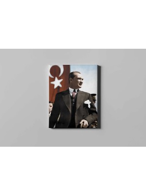 Fotolyo Atatürk Tablosu; Şık Takım Elbiseli 2. Renkli