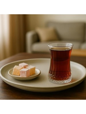 TeknoKapsül 6’lı Desenli Cam Çay Bardağı Seti – 160 ml Ince Belli Modern Tasarım – Isıya Dayanıklı Cam Bardak – Şık ve Zarif Sunum Için Çay ve Kahve Bardağı