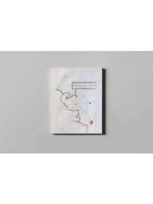 Fotolyo Piri Reis Kitab-I Bahriye Unnab Beldesi Haritası