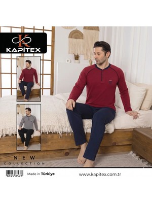 Kapitex Erkek Pijama Takımı Xxl Beden