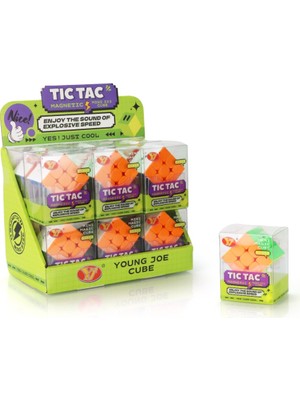 Melonika YJ8425 Young Joe Tic Tac 3x3 Mini Amgnetic Küp