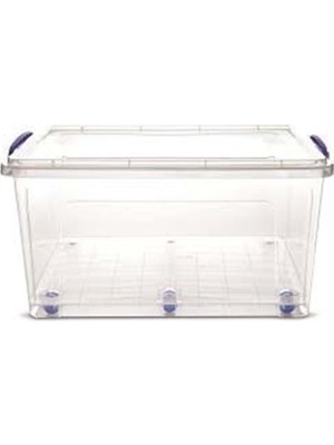 Asil Acar Home Saklama Kabı 80 Lt Tekerlekli ROYALEKS-30168
