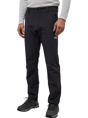 Jack Wolfskin Activate Thermic Erkek Gri Outdoor Pantolonu