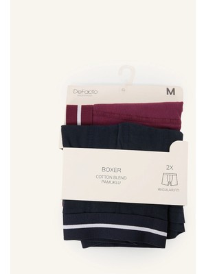 DeFacto Regular Fit 2'li Boxer I7799AX26AU