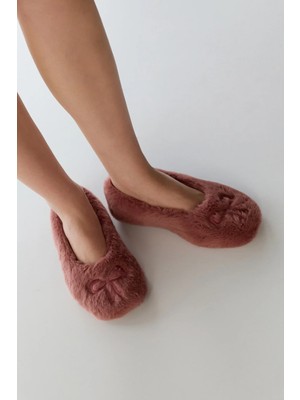 Penti Rose Pink Sadie Kurdela Desenli Patik