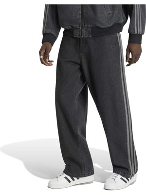 AIB6947 Adidas Jeans Erkek Pantolon Siyah