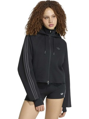 AKT1776 Adidas Sst 2.0 C Hoody Kadın Sweatshirt Siyah