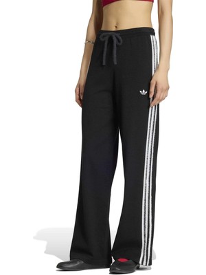 AKS9363 Adidas Knıt Fb Tp Kadın Eşofman Altı Siyah
