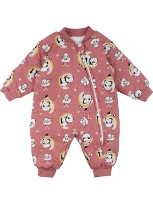 Bebegen Kız Çocuk Pembe Panda Desenli Uyku Tulumu 2.5 Tog