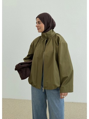 Moda Aksa RİA PREMİUM SELECTİON BOMBER CEKET YEŞİL