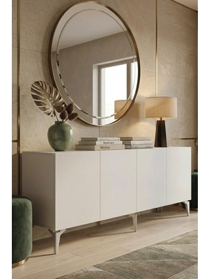 Ceneyra KA1809B Lipa Konsol Beyaz 180CM