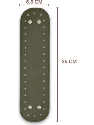 Sensy Çanta Tabanı Mini Suni Deri 6.5CMX25CM Canta Aksesuarı ve Çanta Aksesuar