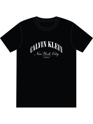 Calvin Klein Erkek 20's March Grafik Detaylı T-Shirt
