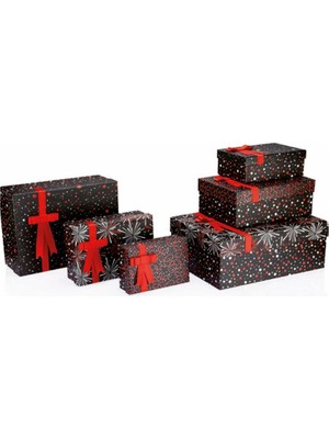 Gıpta Festıve Dikdörtgen Hediye Kutusu BX6641 C 160X230X90 mm