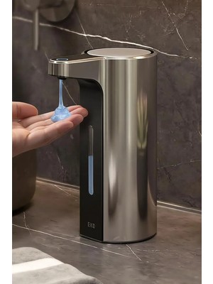Primanova Eco Aroma Pro Akıllı Sıvı Sabunluk Sensörlü -Metalik