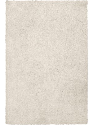 Hobiurun Büyük halı, kırık beyaz, 160x230 cm, dikdörtgen, uzun tüylü