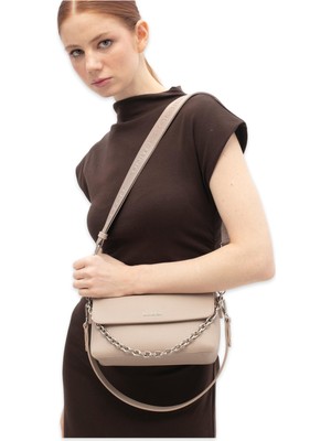 Benetton BNT_1814 13X22X10 Kol Sı Krem Kadın Çanta