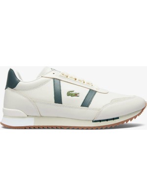 Lacoste Partner Retro Erkek Krem Sneaker