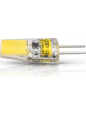 Eldenör 1 Adet Cata Ct 4252 Kapsül LED Ampul 4W 12V Gün Işığı 3200K G4 Duy