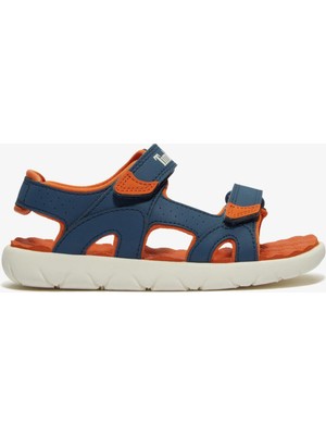 Timberland Perkins Row Backstrap Çocuk Lacivert Sandalet