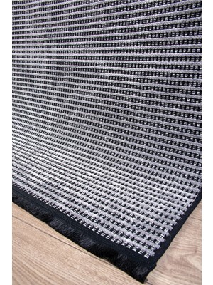 Evoris Gri Iskandinav Sisal Yıkanabilir Kaymaz Tabanlı Kilim Yolluk Oturma Odası Mutfak Halısı