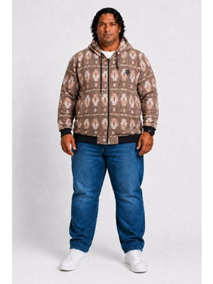 Moc Grande Mocgrande Oduncu Kapüşonlu Sweatshirt Original 22221 Kahverengi