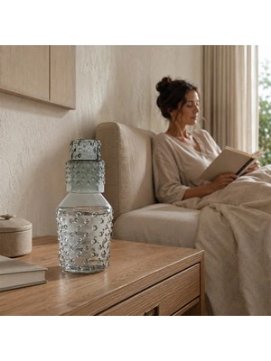Penelope Aster Başucu Sürahisi 1150 ml - Füme