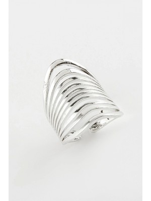 Marsilyan™- Oval Metal Yüzük