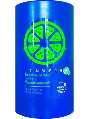 Inuwet Misket Limonu Kokulu Mavi Renkli Roll-On Deodorant