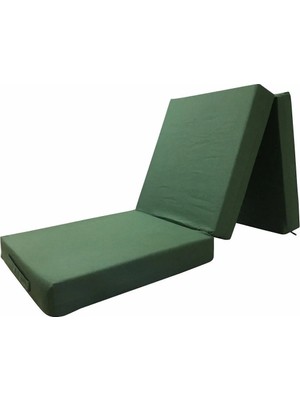 St. Morritz Çok Amaçlı Üçe Katlanır Taşınabilir Yer Yatağı - 28 Dns 10 cm Kalınlık