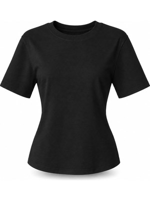 Purple By Banu Siyah Kaşkorse Tshirt