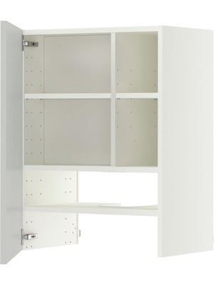 Hobiurun Aspiratör Dolabı , Aspudden Açık Gri, 60X80 Cm, 1 Kapaklı