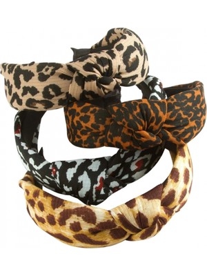 Marsilyan™- Leopar Desenli Fiyong Taç