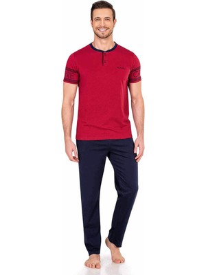PIERRE CARDIN 5487 ERKEK JAKARLI 3'LÜ PİJAMA 22Y