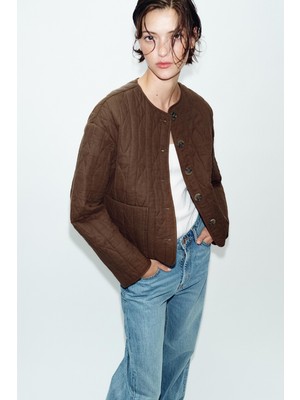 Allbucks Zara, Keten Rustik Şişme Mont ABZRA00114