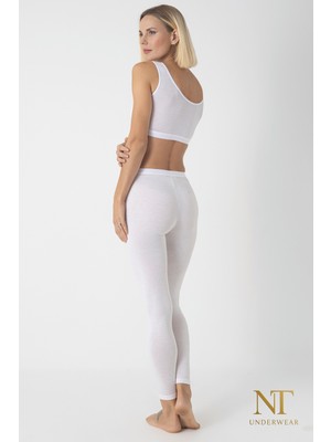 NT Underwear Kadın Bambu Uzun Tayt – Hafif, Rahat, Terletmeyen