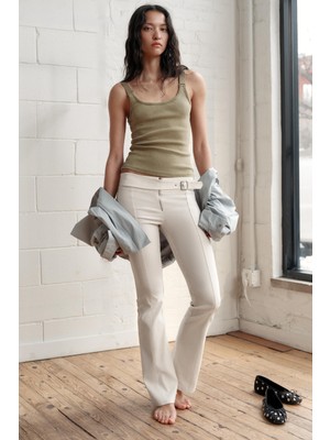 Allbucks Zara, Pensli Elastik Fitilli Pantolon ABZRA00111