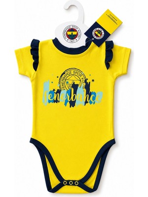 Beşiktaş Fenerbahçe Bebek Body Sarı Renk Bebek Bodyfb