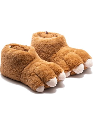 Twigy Twıgy Tw Ayak Unisex Bej Hayvanlı Panduf 36/43