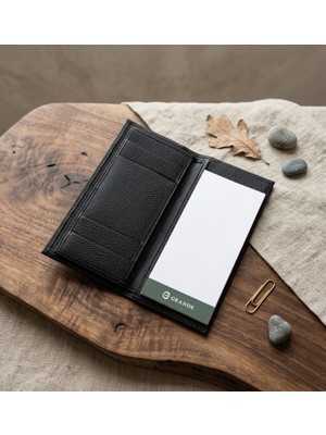 Passtell %100 Hakiki Deri Unisex Çek Cüzdanı