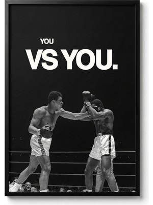Icon Tablo You Vs You Boksör Tasarım Tablo