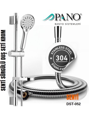 Pano Sentisürgülü Duş Seti 304 Paslanmaz