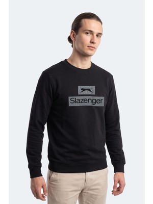 Slazenger Garvan Erkek  Siyah Sweatshırt