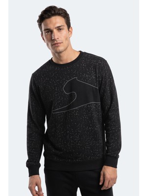Slazenger Gallo Erkek  Siyah Sweatshırt