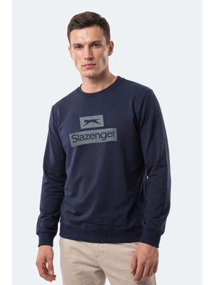 Slazenger Garvan Erkek  Lacivert Sweatshırt